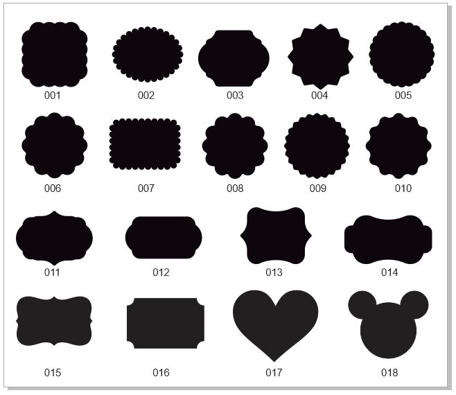 20 Etiquetas negras Pizarrón adhesivas para frascos o botellas - Plotter7