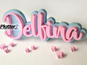 Nombres corpóreos en polyfan - Plotter7