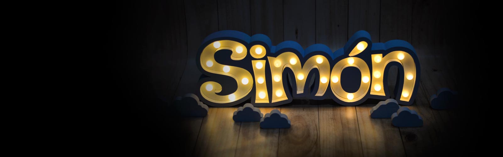 Nombres corpóreos con luces - Plotter7