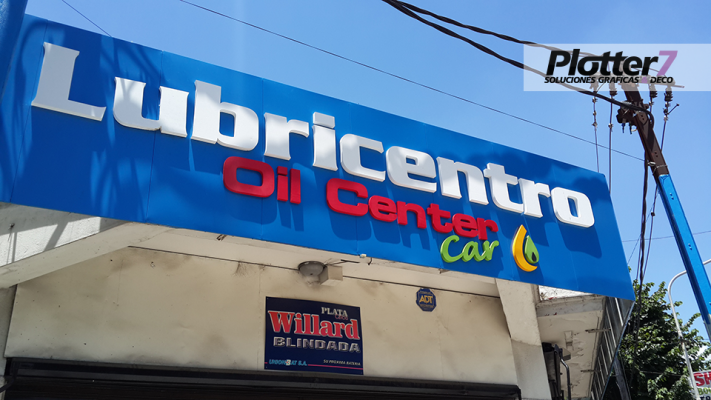 Carteles, logos y letras corpóreas | Plotter7