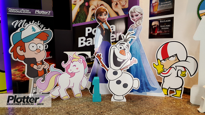 Figuras y personajes troquelados Plotter7