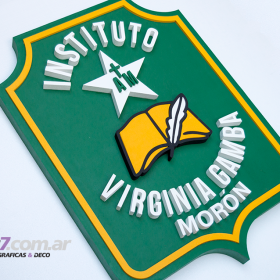 Logotipos Corpóreos con base en varios niveles y espesores | Plotter7