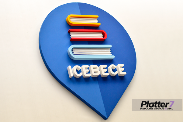 Logotipos Corpóreos con base en varios niveles y espesores | Plotter7