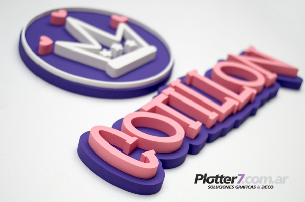 Carteles, logos y letras corpóreas | Plotter7