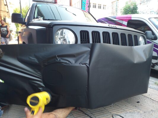 Negro mate Vehicular | Plotter7