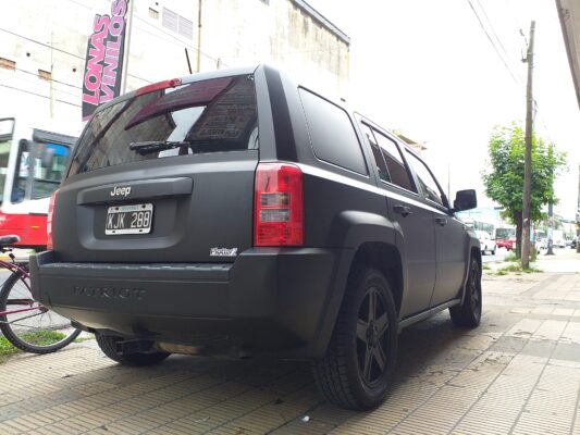 Negro mate Vehicular | Plotter7