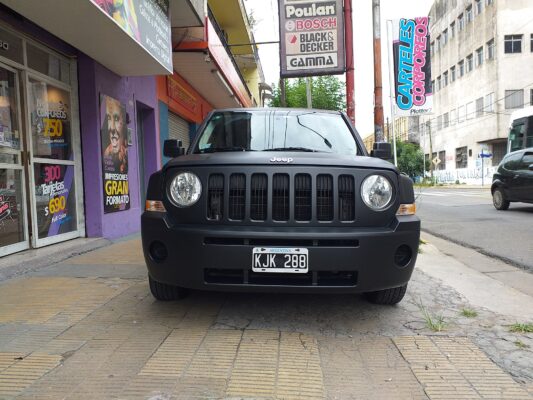 Negro mate Vehicular | Plotter7