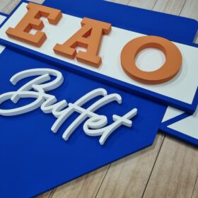 Logo corpóreo Polifan | Plotter7