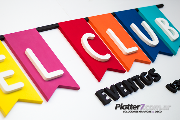 Carteles, logos y letras corpóreas | Plotter7