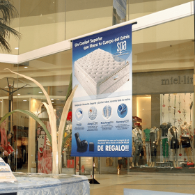 Banners colgantes para empresas | Plotter7