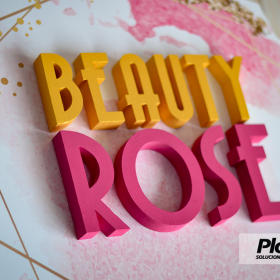 Logotipos corpóreos en polyfan | Plotter7