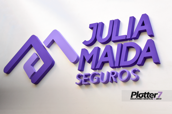 Carteles, logos y letras corpóreas | Plotter7