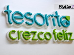 Carteles, logos y letras corpóreas | Plotter7