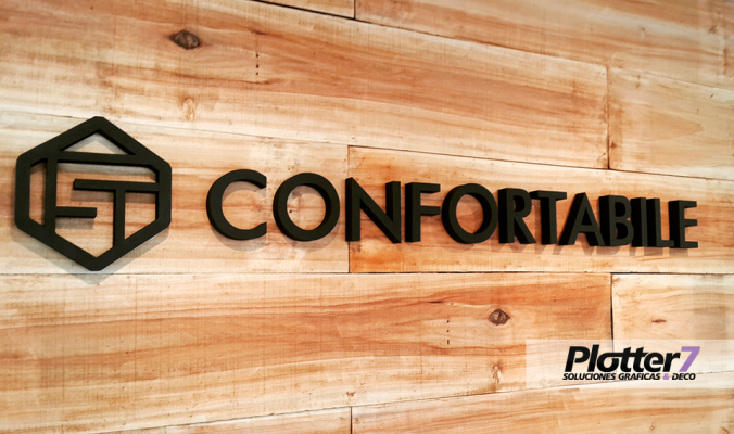 Carteles, logos y letras corpóreas | Plotter7