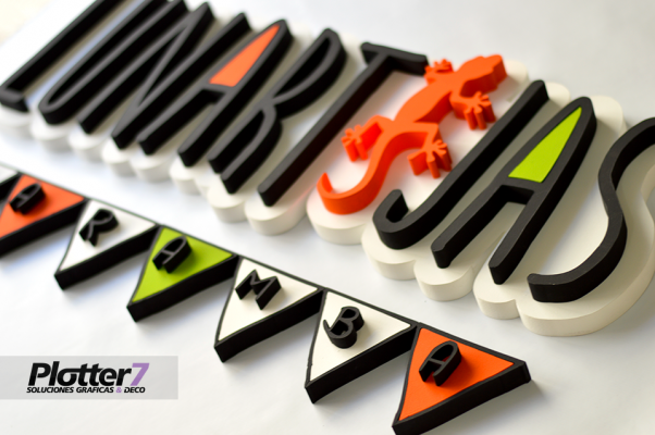 Carteles, logos y letras corpóreas | Plotter7