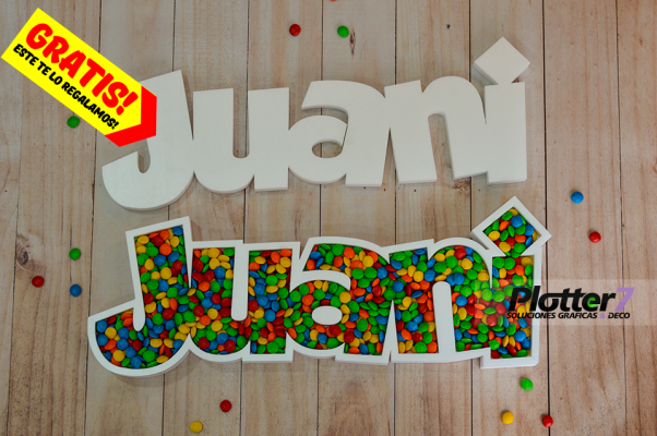 Golosineros para candybar Plotter7