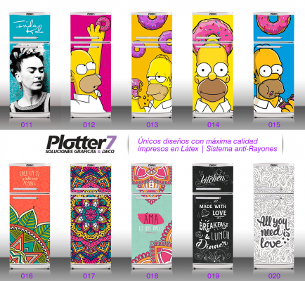 Vinilos para heladeras Plotter7