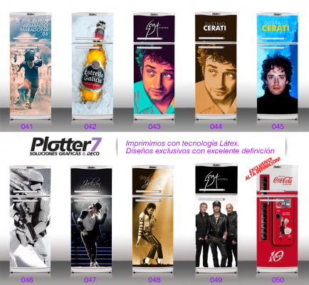 Vinilos para heladeras Plotter7