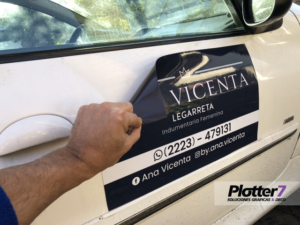 Imán Vehicular | Plotter7