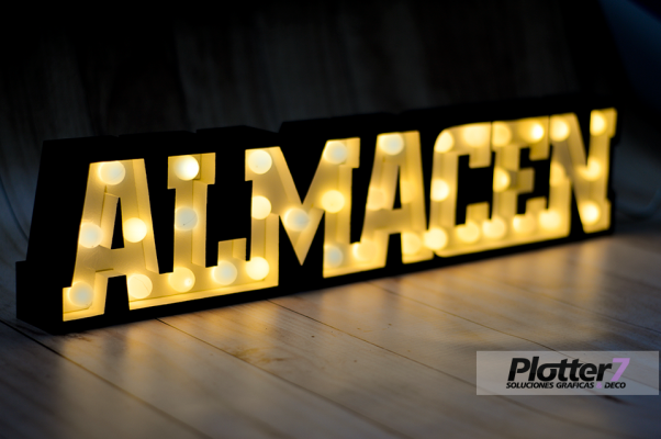 Nombres con luces | Los más lindos | Plotter7