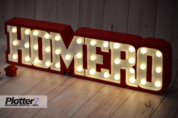 Nombres con luces | Los más lindos | Plotter7