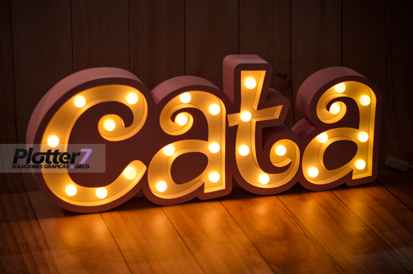 Nombres con luces | Los más lindos | Plotter7