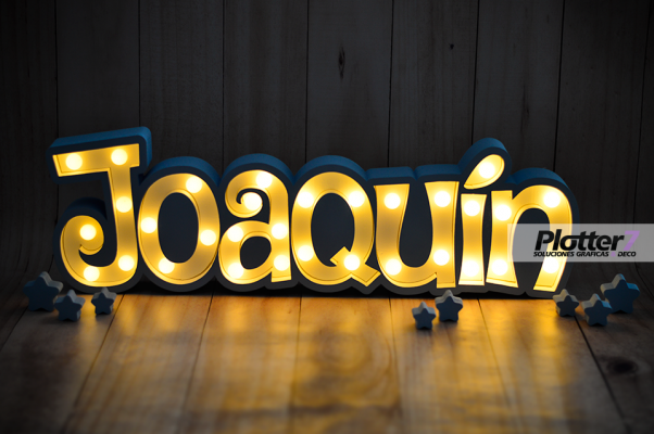 Nombres con luces | Los más lindos | Plotter7