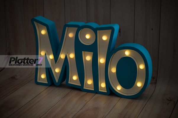 Nombres con luces | Los más lindos | Plotter7