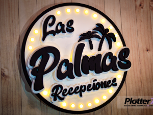 Logotipos corpóreos en polyfan | Plotter7