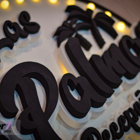 Logotipos corpóreos en polyfan | Plotter7