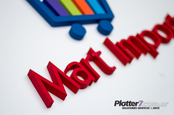 Carteles, logos y letras corpóreas | Plotter7