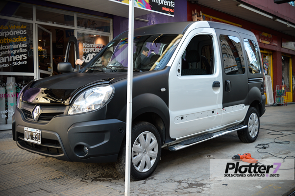 Gráfica vehicular negro matte | Plotter7