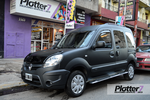 Gráfica vehicular negro matte | Plotter7