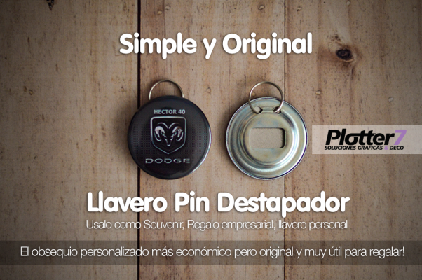 Pines destapadores personalizados Plotter7
