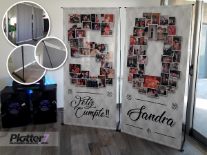 Banners con soportes portabanners Plotter7