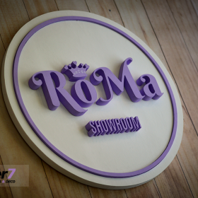 Logotipos Corpóreos con base en varios niveles y espesores | Plotter7