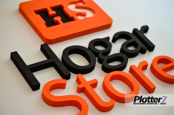 Carteles, logos y letras corpóreas | Plotter7