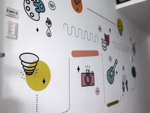 Vinilos para vidrieras y murales en vinilo impreso | Plotter7