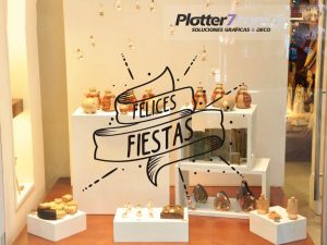 Felices Fiestas | Calcos Vidrieras NAVIDAD | Vinilos Decorativos