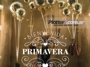 Primavera | Vinilos para vidrieras | MEDIANO