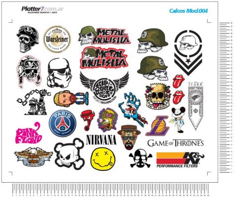 Calcomanías Stickers troquelados | Plotter7