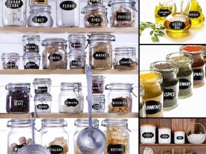 etiquetas negras pizarron para frascos y botellas | Plotter7