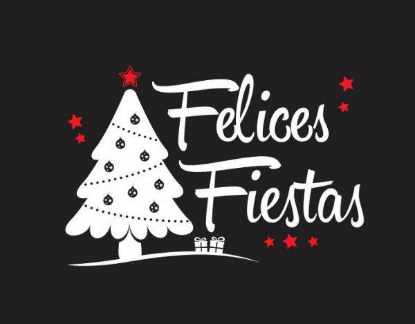 Felices Fiestas Calcomanías para vidrieras | Plotter7