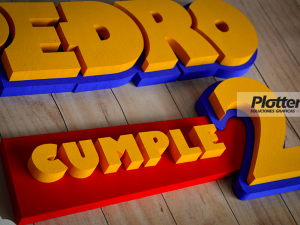 Nombres Corpóreos Estilo Toy Story | Plotter7