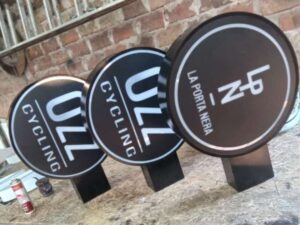 Carteles backlight circulares | Plotter7