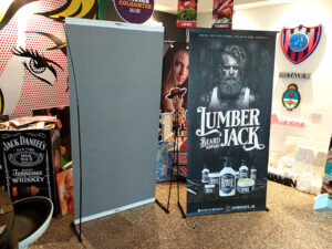 Banner con portabanner doble tensor | Plotter7