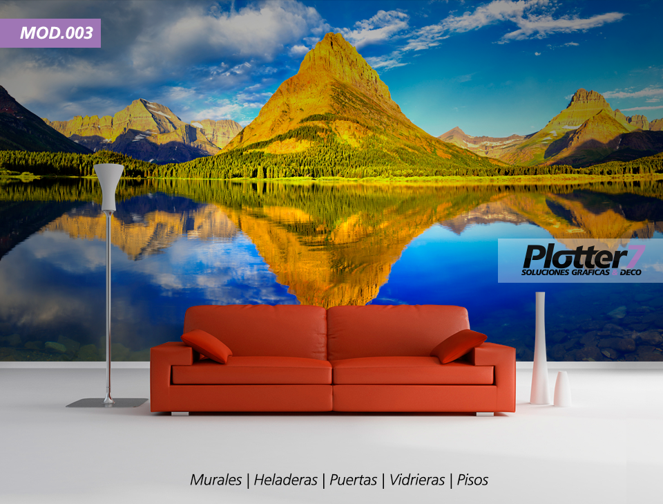 Paisajes y fotográficos  Murales decorativos para pared - Plotter7