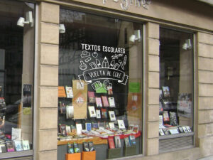 Alternative view of Vuelta al Cole VC007 | Vinilos para vidrieras