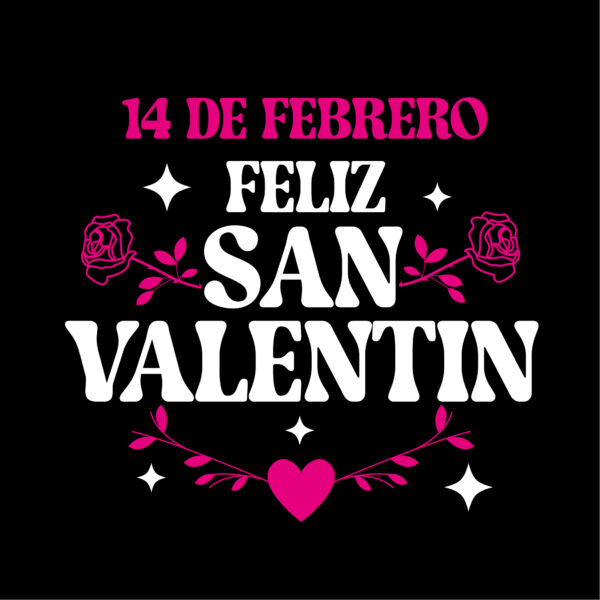 San Valentín | Calco para vidrieras SV012