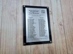 Carteles profesionales grabado láser | Plotter7